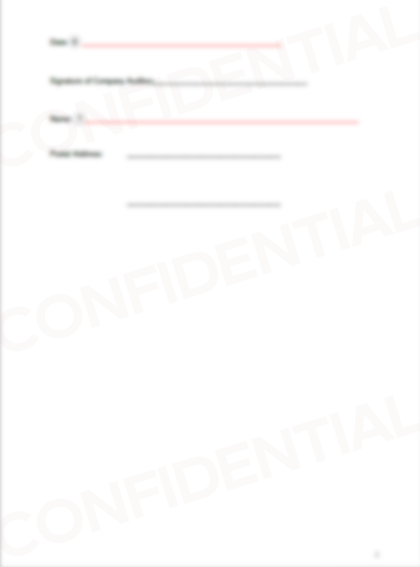 Downloadable Form D - Legal document for company details