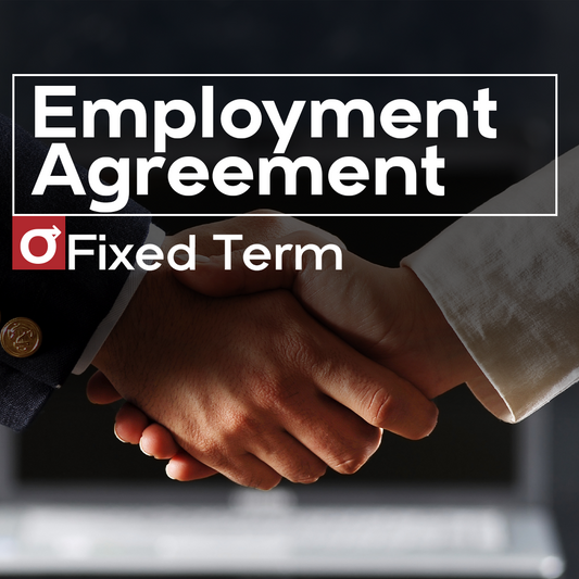 Fixed Term Employment Agreement template - Formal legal document