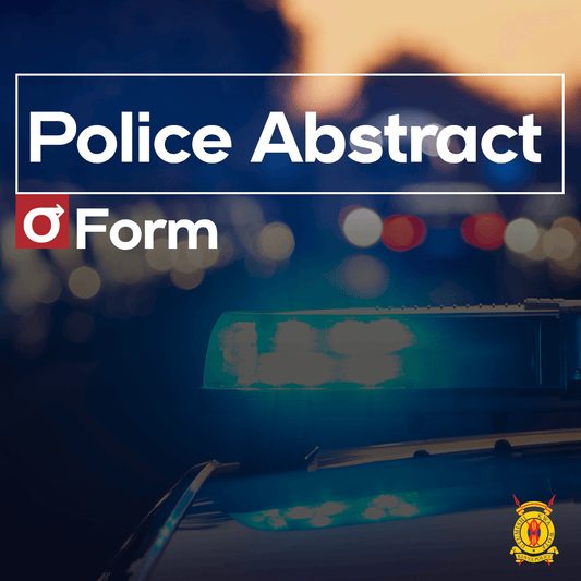 Downloadable Police Abstract Form - Government document | Quick Legal