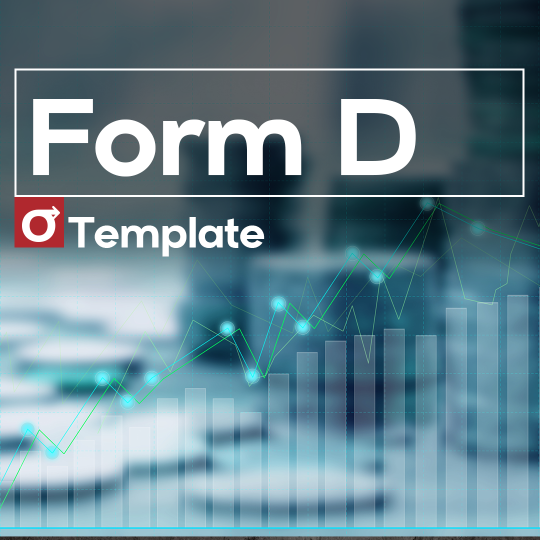 Form D template - Formal legal document for company registration